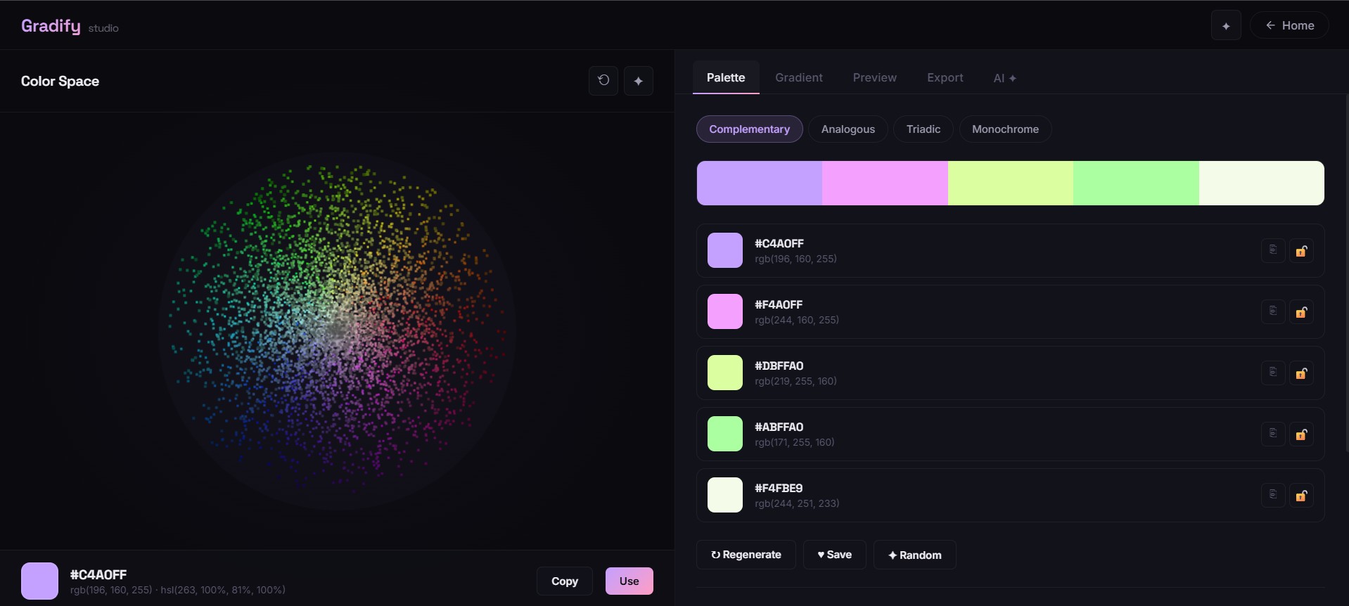 Gradify preview 1