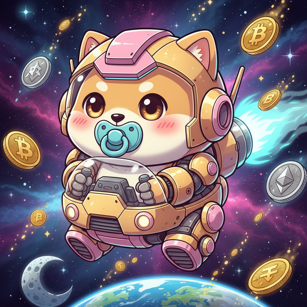 Mech Kitty Chibi